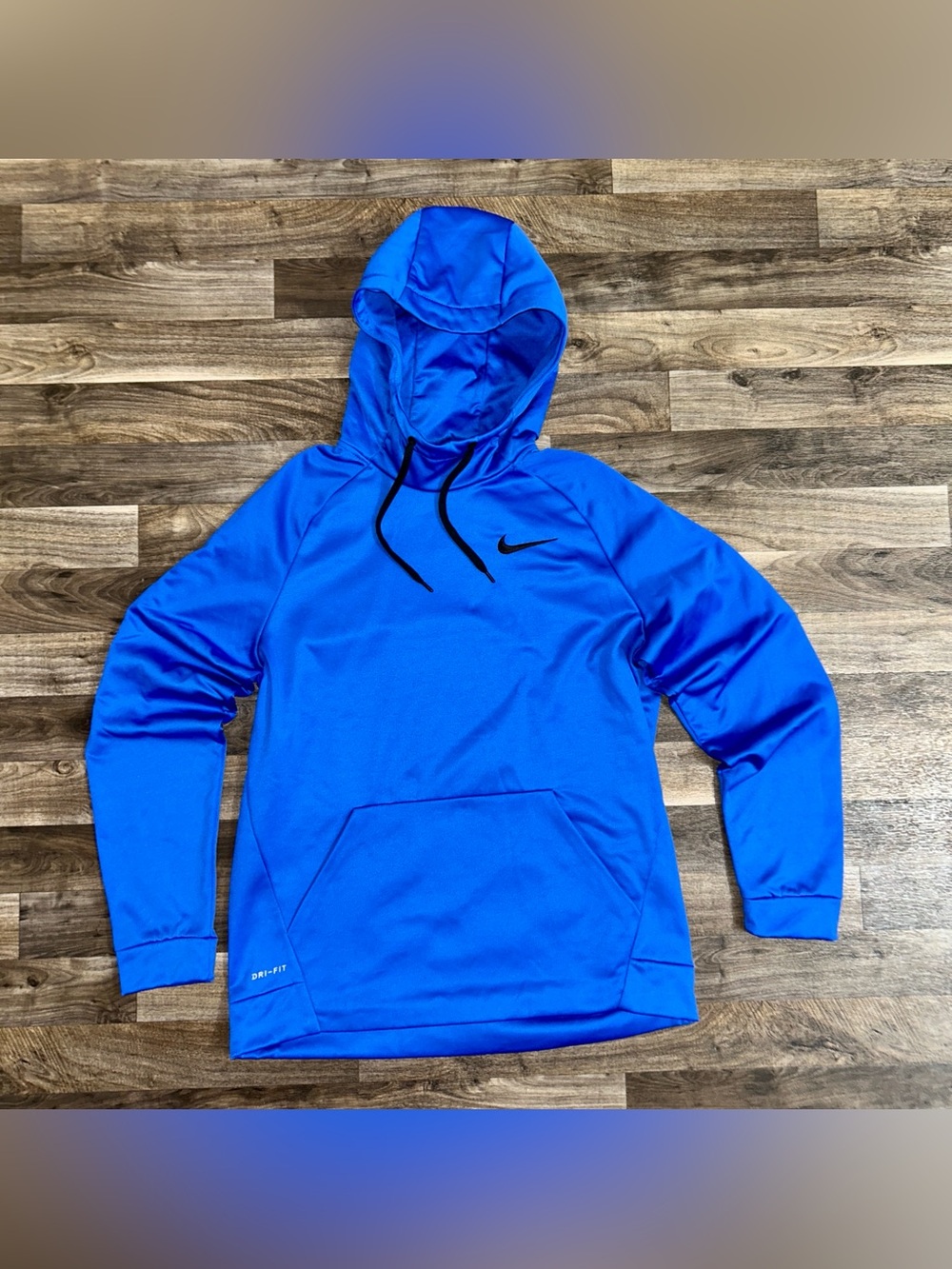 Nike Therma Dri-FIT Pullover Hoodie Men’s Large Royal Blue NWT
